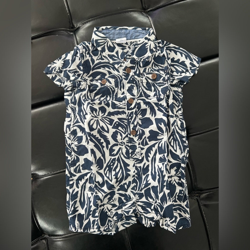 Baby Boy Dressy Romper Set- Gap, Janie & Jack, Carters & Old Navy - Picture 2 of 9